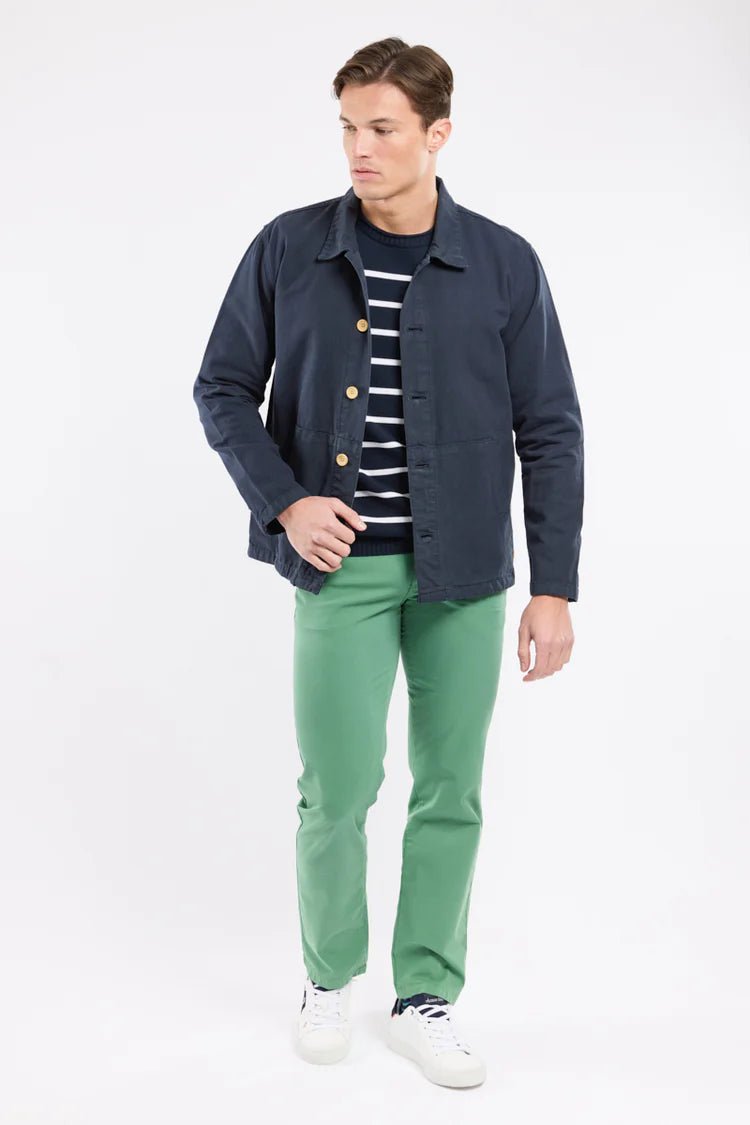 Armor Lux Fisherman's Jacket Navy - Steranko Clothing Manchester