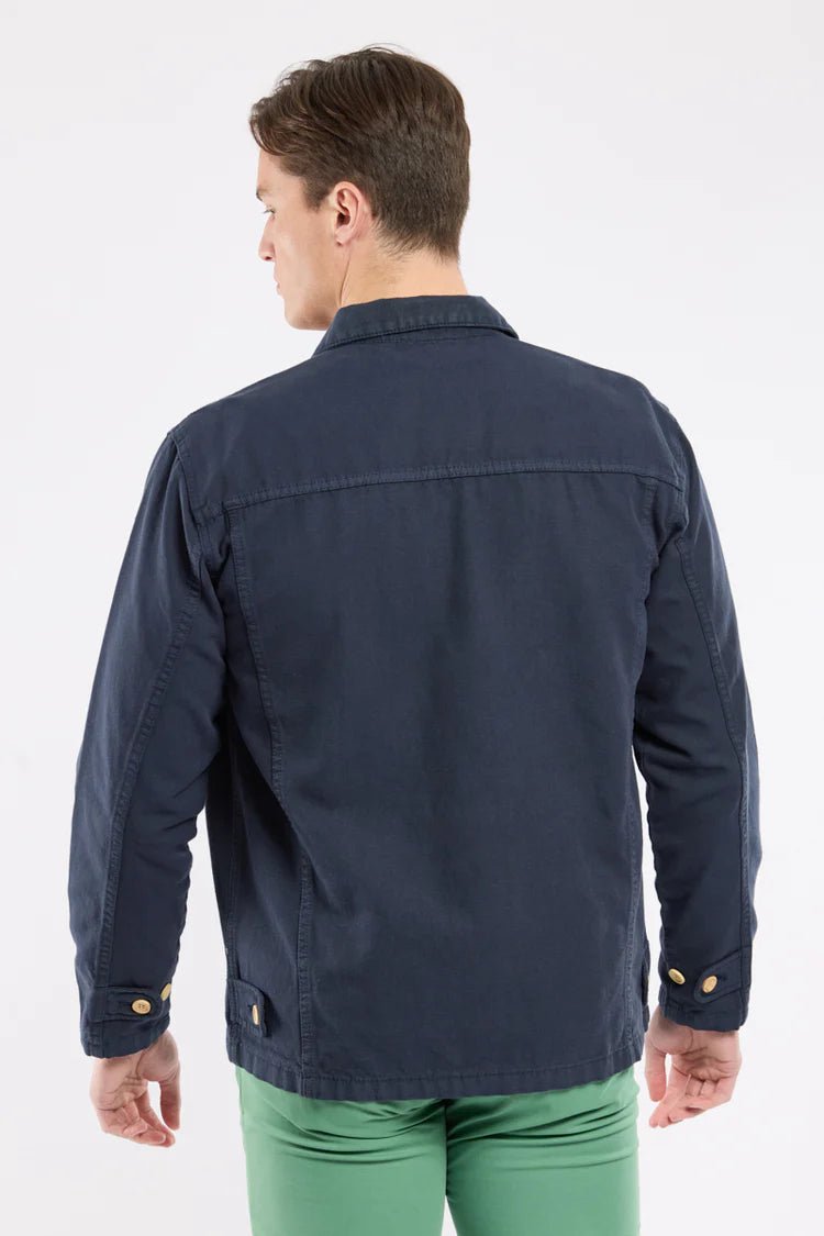 Armor Lux Fisherman's Jacket Navy - Steranko Clothing Manchester