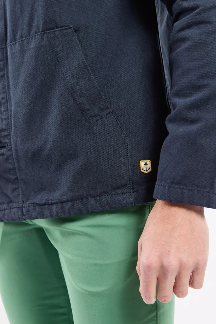 Armor Lux Fisherman's Jacket Navy - Steranko Clothing Manchester
