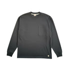 Armor Lux Heavy L/S Pocket T-Shirt Black - Steranko Clothing Manchester
