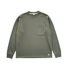 Armor Lux Heavy L/S Pocket T-Shirt Olive - Steranko Clothing Manchester