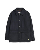 Armor Lux Heritage Jacket Rich Navy/Carreaux Ketchup - Steranko Clothing Manchester