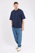 Armor Lux Heritage Loose Fit S/S T-Shirt Marine Deep - Steranko Clothing Manchester