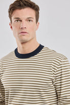 Armor Lux Heritage L/S T-Shirt Olive Milk - Steranko Clothing Manchester