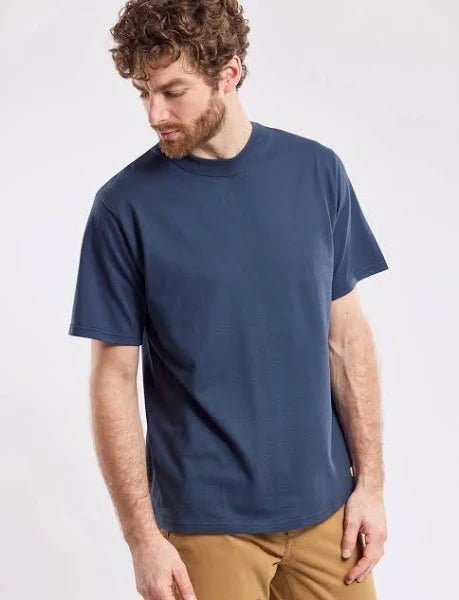 Armor Lux Heritage T-Shirt Tornade Blue - Steranko Clothing Manchester