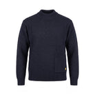 Armor Lux Mock Neck Sweater Navy - Steranko Clothing Manchester