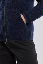 Armor Lux Veste Zippee Sherpa Navire - Steranko Clothing Manchester