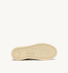 Autry Medalist Low Sneakers Leather White / Chocolate - Steranko Clothing Manchester