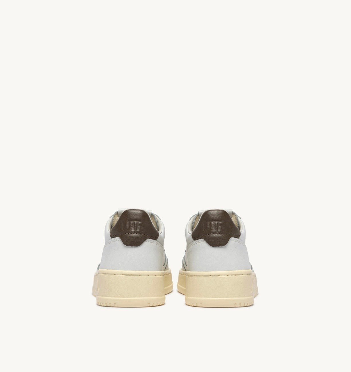 Autry Medalist Low Sneakers Leather White / Chocolate - Steranko Clothing Manchester