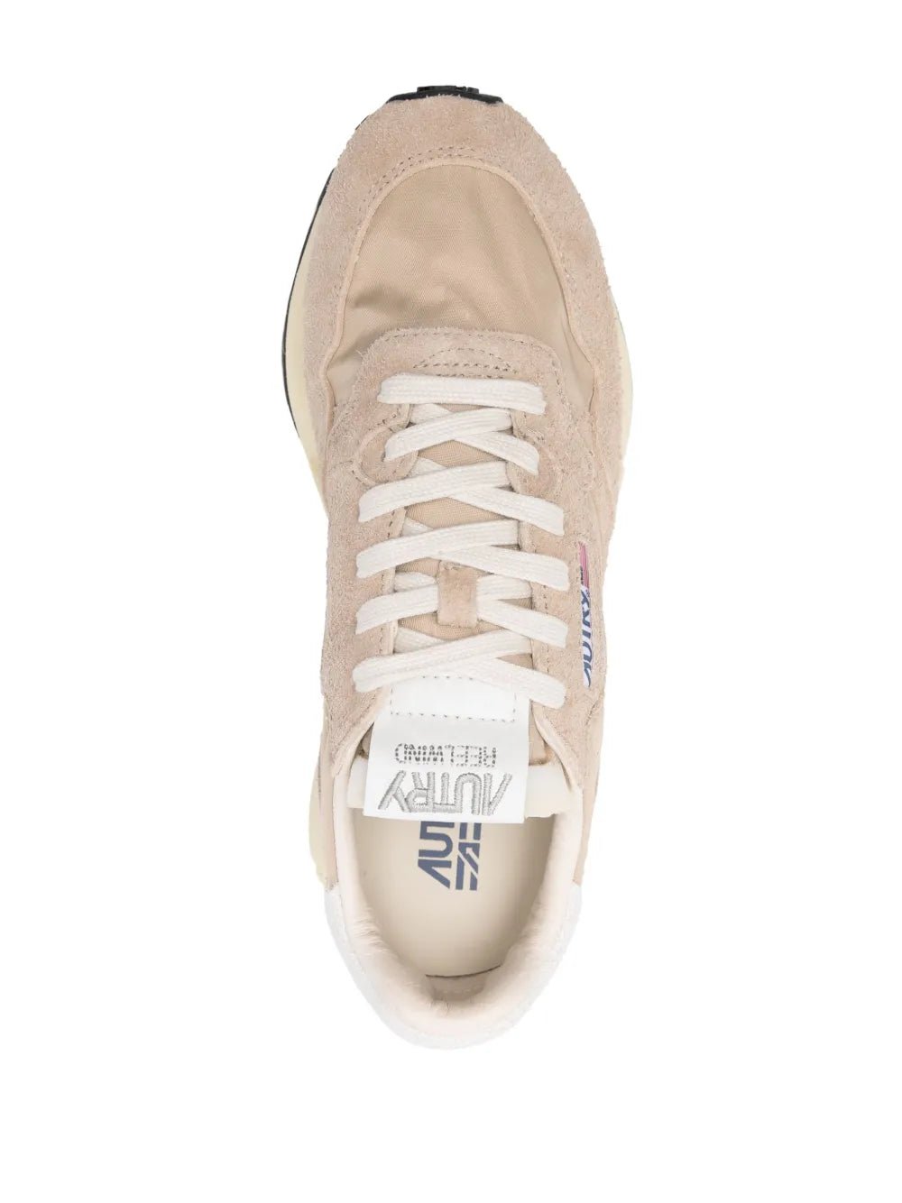 Autry Reelwind Low Sneakers Cracked White Pepper - Steranko Clothing Manchester