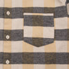 Folk Relaxed Fit Shirt Gold Flannel Check