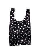 Baggu Big Shopper Silver Metallic Polka Dot - Steranko Clothing Manchester