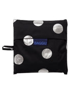 Baggu Big Shopper Silver Metallic Polka Dot - Steranko Clothing Manchester