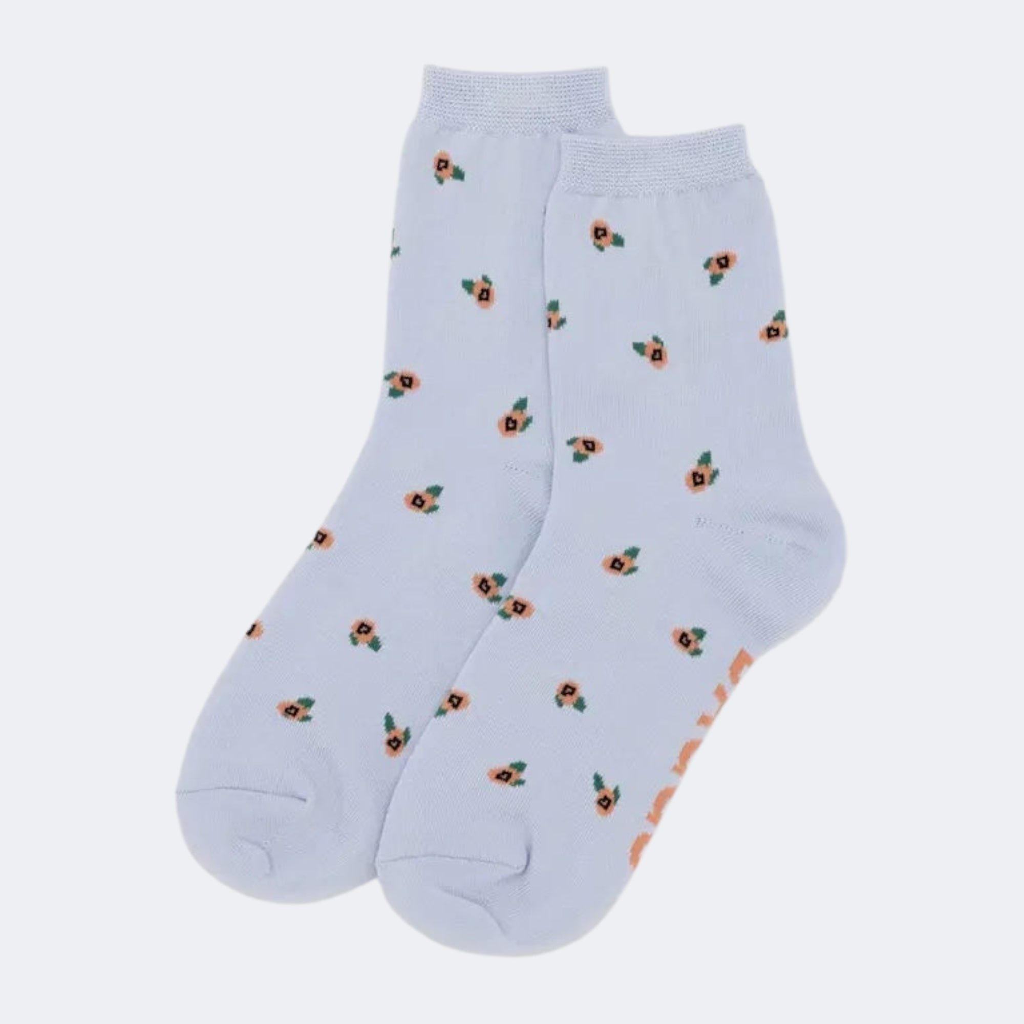 Baggu Crew Sock Blue Rosette - Steranko Clothing Manchester