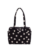 Baggu Everyday Cloud Bag Black & Cream Polka Dots - Steranko Clothing Manchester