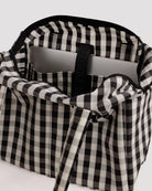 Baggu Everyday Cloud Bag Black/Cream Gingham - Steranko Clothing Manchester