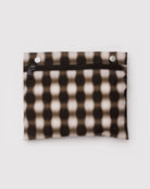 Baggu Everyday Cloud Bag Blurred Gingham Brown - Steranko Clothing Manchester