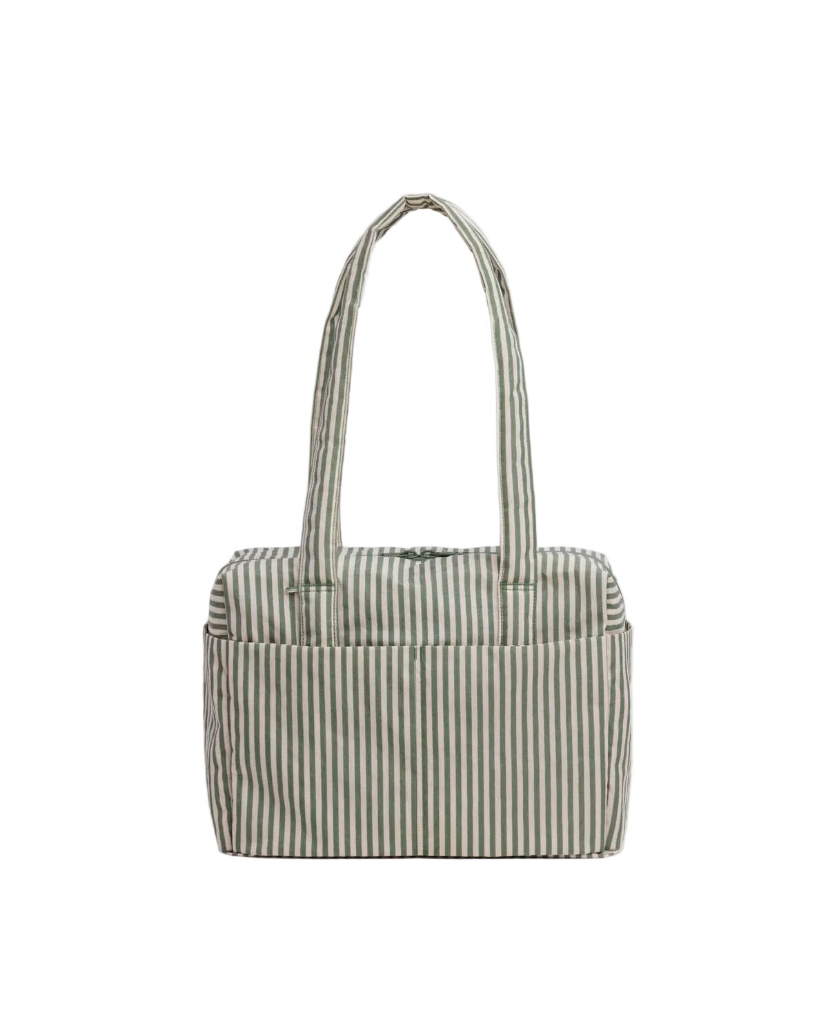 Baggu Everyday Cloud Bag Sage Stripe - Steranko Clothing Manchester