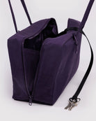 Baggu Medium Nylon Bowler Bag Fig - Steranko Clothing Manchester