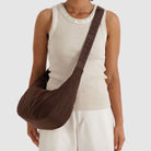 Baggu Medium Nylon Crescent Bag Coffee - Steranko Clothing Manchester