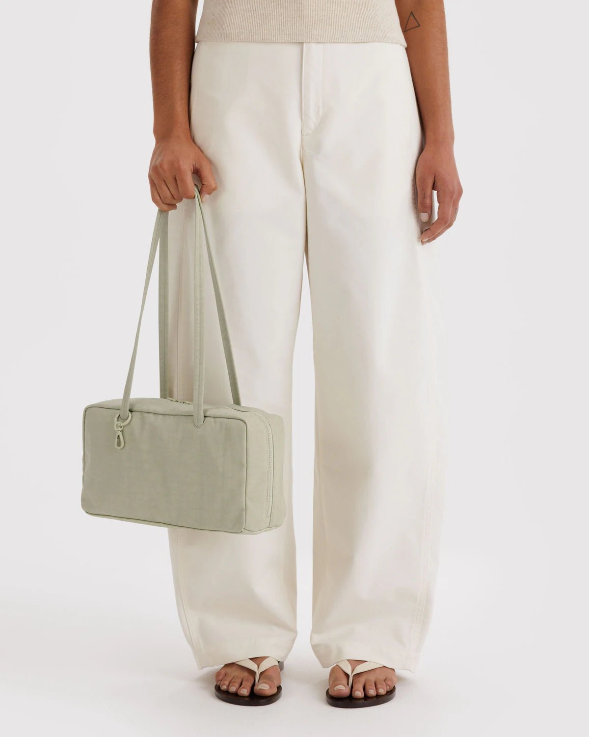 Baggu Nylon Bowler Bag Celadon - Steranko Clothing Manchester