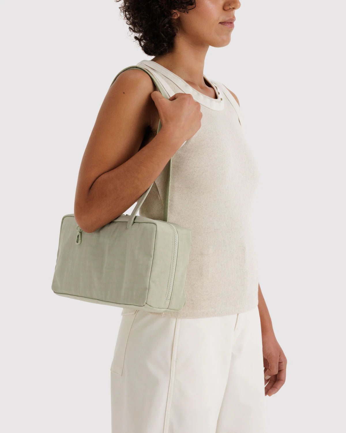 Baggu Nylon Bowler Bag Celadon - Steranko Clothing Manchester