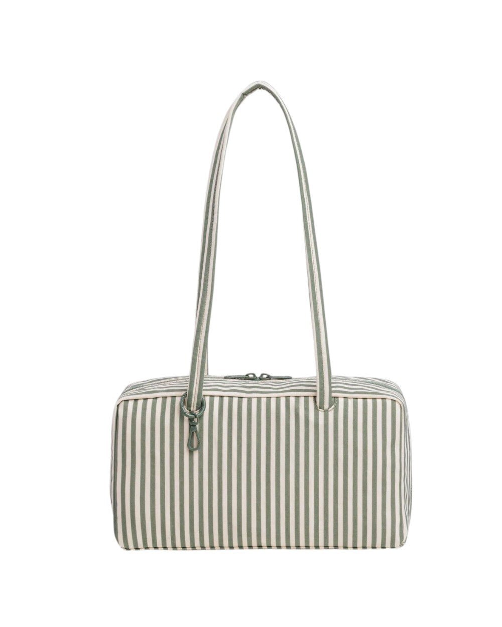 Baggu Nylon Bowler Bag Sage Stripe - Steranko Clothing Manchester