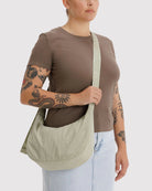 Baggu Nylon Crescent Bag Celadon - Steranko Clothing Manchester