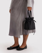 Baggu Nylon Drawstring Bag Black - Steranko Clothing Manchester