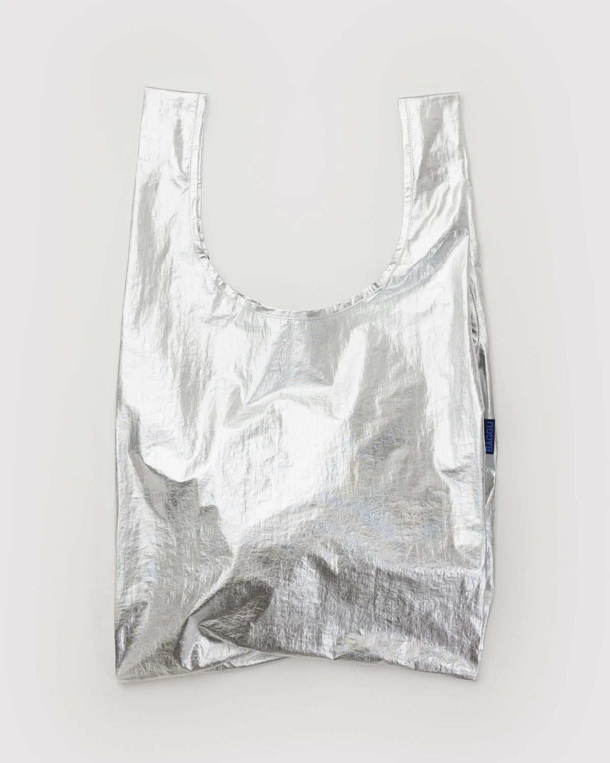 Baggu Standard Shopper Chrome Metallic - Steranko Clothing Manchester