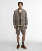 Barbour Fife Checked Short Neutral - Steranko Clothing Manchester