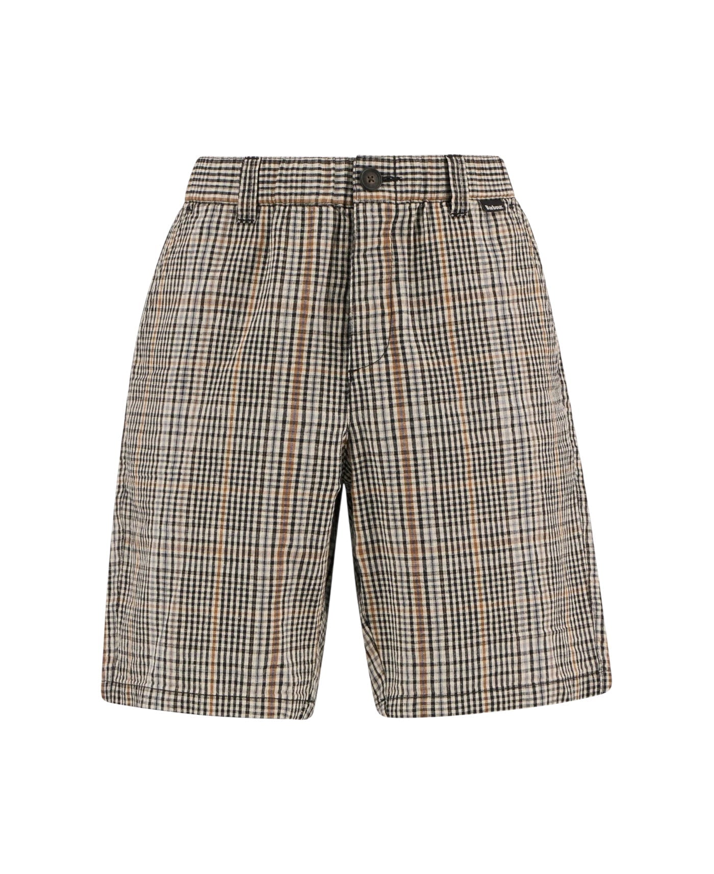 Barbour Fife Checked Short Neutral - Steranko Clothing Manchester