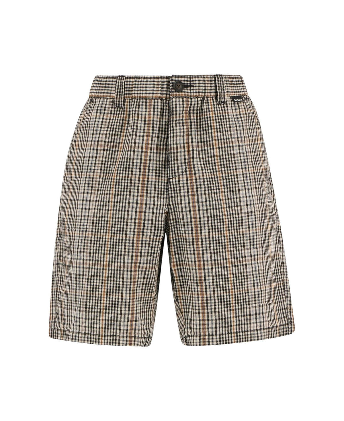 Barbour Fife Checked Short Neutral - Steranko Clothing Manchester