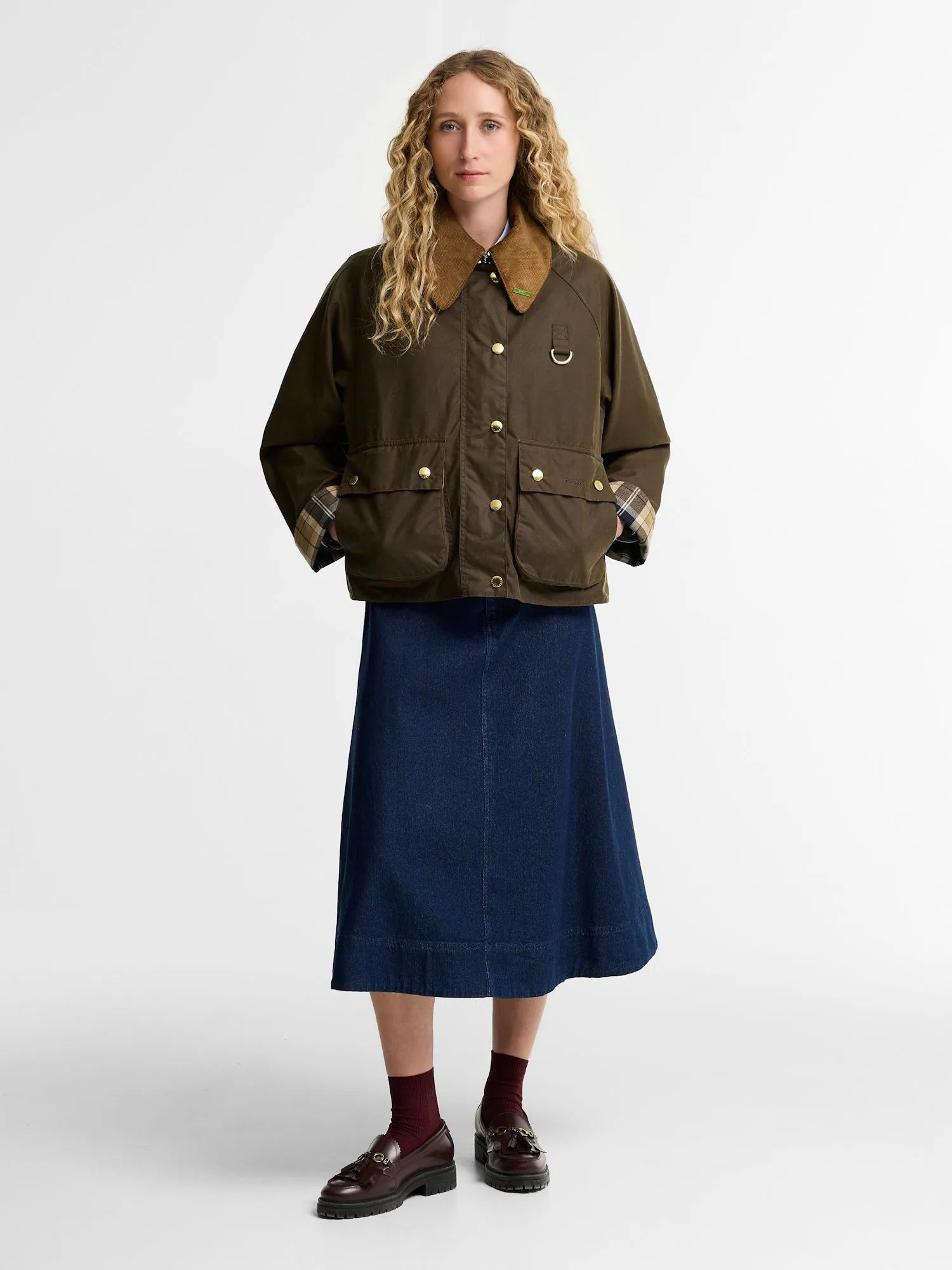 Barbour Icons Modern Spey Wax Jacket Beech - Steranko Clothing Manchester