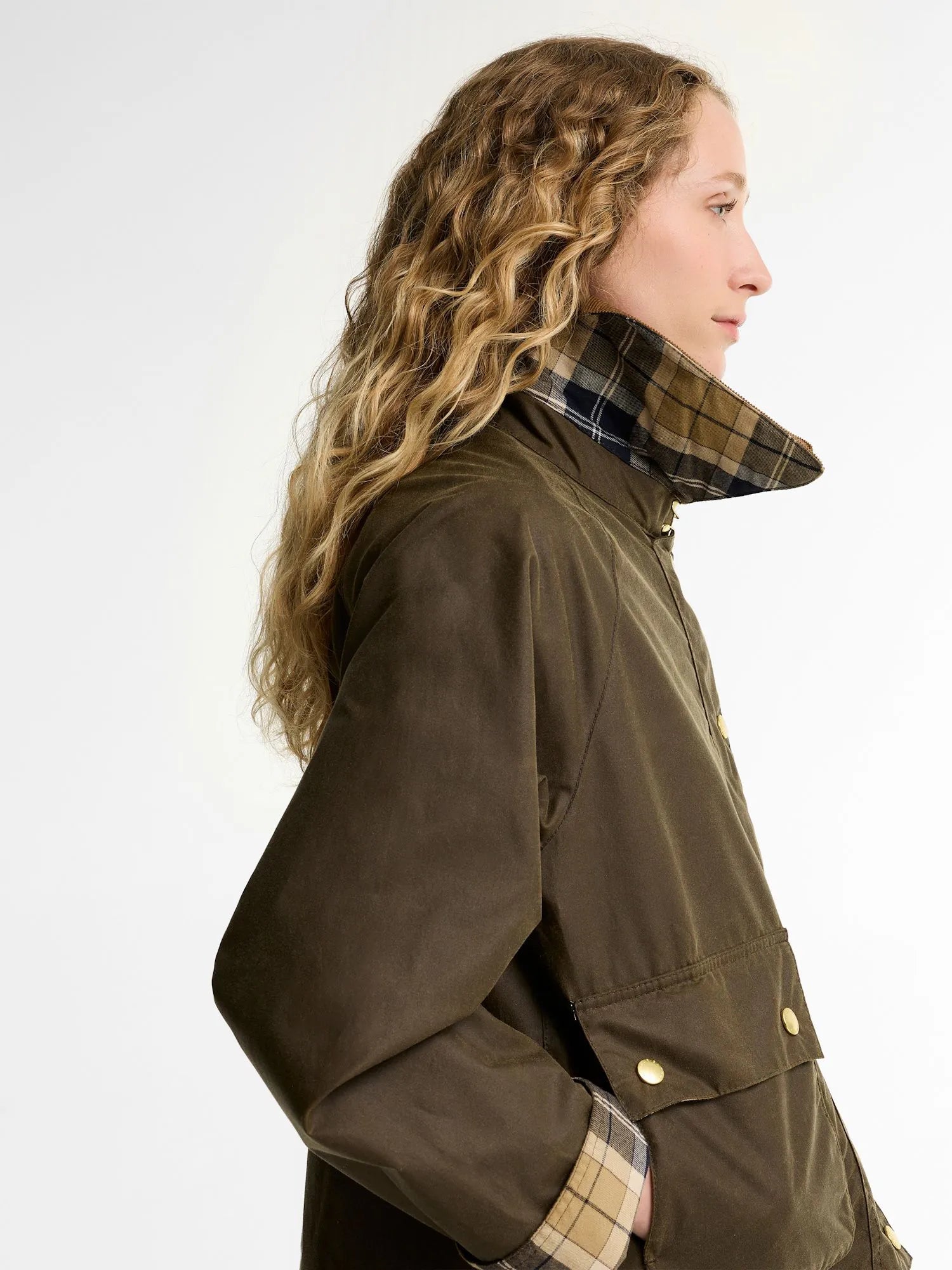 Barbour Icons Modern Spey Wax Jacket Beech - Steranko Clothing Manchester