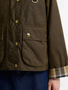 Barbour Icons Modern Spey Wax Jacket Beech - Steranko Clothing Manchester