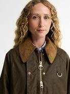 Barbour Icons Modern Spey Wax Jacket Beech - Steranko Clothing Manchester
