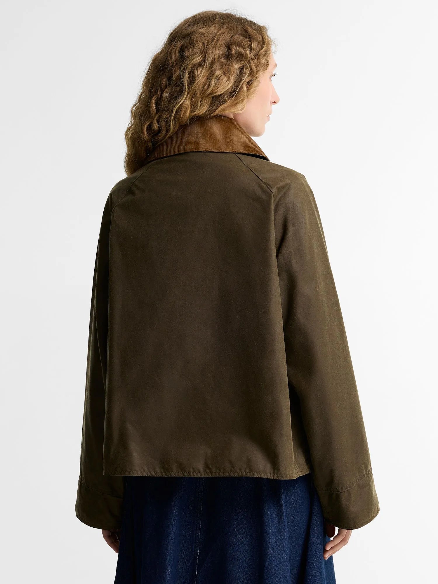 Barbour Icons Modern Spey Wax Jacket Beech - Steranko Clothing Manchester