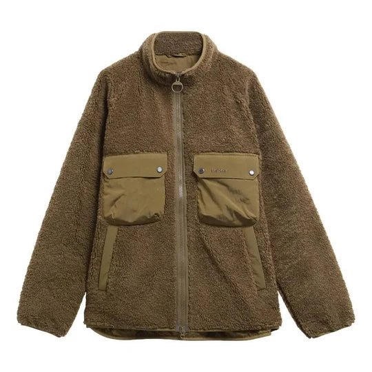 Barbour Lanton Hybrid Casual Jacket Beech - Steranko Clothing Manchester