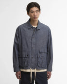 Barbour Modified Westoe Casual Jacket Chambray - Steranko Clothing Manchester