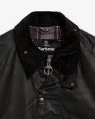 Barbour Oversized Transport Jacket Waxed Black - Steranko Clothing Manchester
