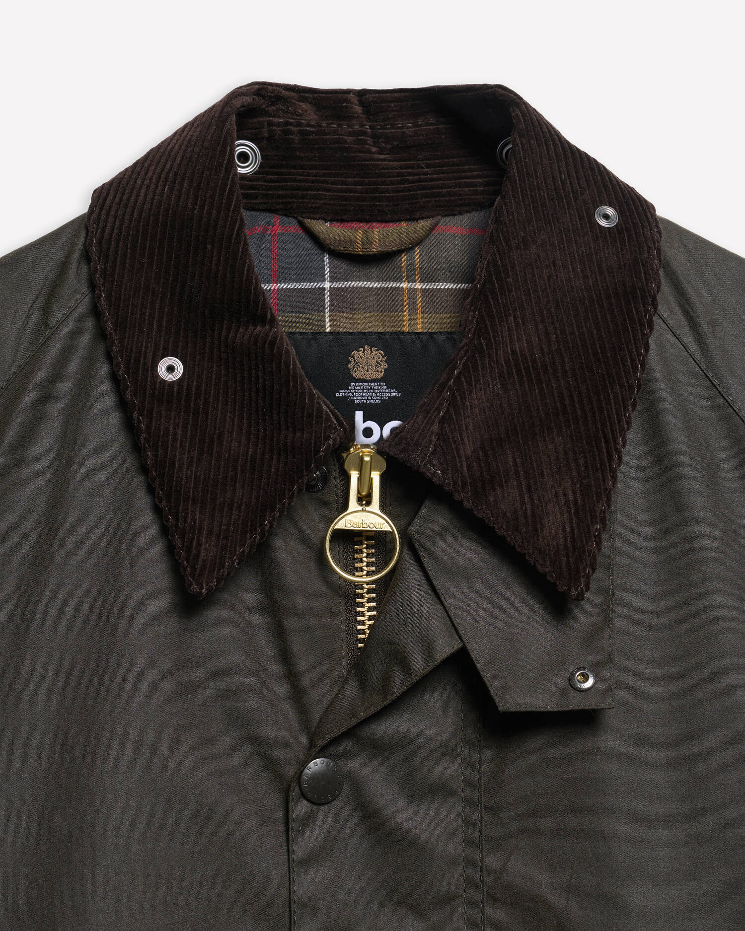 Barbour Oversized Transport Jacket Waxed Olive - Steranko Clothing Manchester