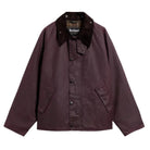 Barbour Oversized Transport Waxed Jacket Biking Red - Steranko Clothing Manchester