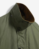 Barbour Oversized Transport Waxed Jacket Light Moss - Steranko Clothing Manchester