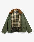 Barbour Oversized Transport Waxed Jacket Light Moss - Steranko Clothing Manchester
