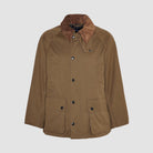 Barbour Peached Oversized Bedale Casual Jacket Dark Sand - Steranko Clothing Manchester