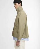 Barbour Ripstop Transport Showerproof Jacket Bleached Olive - Steranko Clothing Manchester