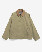 Barbour Ripstop Transport Showerproof Jacket Bleached Olive - Steranko Clothing Manchester