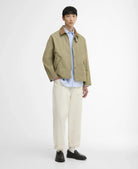 Barbour Ripstop Transport Showerproof Jacket Bleached Olive - Steranko Clothing Manchester