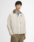 Barbour Transport Nylon Casual Jacket Mist - Steranko Clothing Manchester